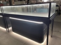 Vitrine de Luxe Personnalisée pour Bijouterie avec Éclairage LED pour Centre Commercial et Aménagement de Magasin