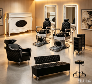 Chaises de <span class=keywords><strong>Salon</strong></span> Royal classiques, 2 pièces, chaises de style, utilisé pour confectionner des <span class=keywords><strong>cheveux</strong></span>, en soldes (A11) - Product Image 3