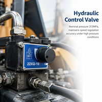 Vanne de régulation de vitesse hydraulique de précision, adaptée à la régulation précise du débit ou à la réduction stable de la pression