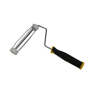 Cadre de rouleau à <span class=keywords><strong>peinture</strong></span> Sanfine 9 pouces, système de cage à 4 fils, poignée TPR avec filetage femelle pour tiges décoratives murales 6MM/8MM - Product Image 2