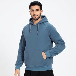 Wholesale Men's Winter Oversized Hoodies-Eco-Friendly <b>Waterproof</b> Velour Fabric Custom Design High Street Vintage Style - Product Image 1