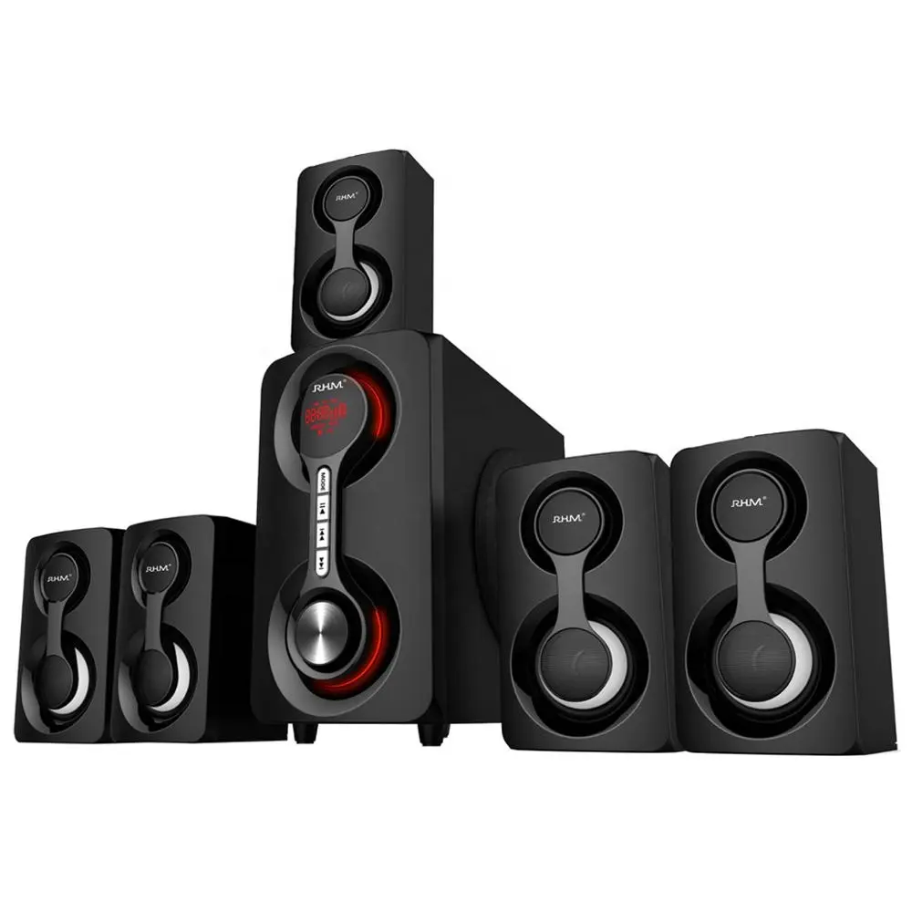 RHM RM-AV9150 Newly 5.1CH HiFi Home Theater speaker System with surround sound effectivity