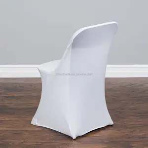 Event venue Wedding Folding chair cover Spandex seat cover for fold up chair