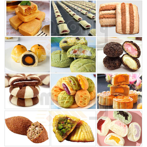 Kubba rond japonais Daifuku Mochi Double couleur carré biscuit automatique Kebba Kibbeh forme Machine - Product Image 6