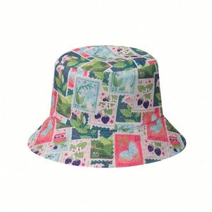 Customizable Double Sided Bucket Hat Beach Casual Sublimated Bucket Hats Daily Use Adults Bucket Hats Unisex - Product Image 3