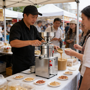 <span class=keywords><strong>Broyeur</strong></span> industriel de beurre de sésame/cacahuètes, raffineur de noix - Product Image 1