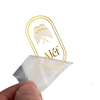 Autocollants en vinyle durables, imprimés sur mesure en 3D, imperméables, écologiques, résistants aux UV, MOQ 100 pièces, pour transfert de logo, emballage de bougies et de jus