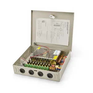Power supply control LED outdoor available equipment 9-way 12V 10A 120W