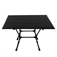 Table pliante en alliage d'aluminium pour le camping, le pique-nique, la pêche, l'utilisation en jardin - Design moderne, légère, portable, mobilier d'extérieur