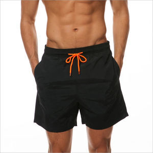 Bañador de playa de verano personalizado OEM para hombres pantalones cortos de tabla de sublimación de patrón sólido - Product Image 3