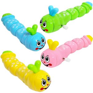 Caterpillar à remonter 16*5*5cm, jouet éducatif en plastique à mouvement inertiel pour enfants de 2 à 4 ans, unisexe - Product Image 5