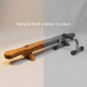 Barre de musculation horizontale en bois durable pour exercices de fitness, club indien, Meel Karla <span class=keywords><strong>Katai</strong></span> - 2,5 pieds, couleurs assorties - Product Image 2