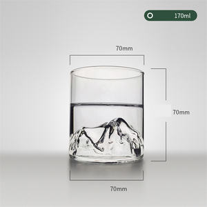 170ml 300ml Riegel mit hohem Boro silikat Transparent Mountain Viewing <span class=keywords><strong>Whisky</strong></span> glas becher - Product Image 3