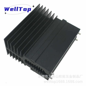 Radiador de Aluminio Anodizado de Alta Velocidad con Forma de Girasol, No Estándar, Venta al por Mayor en Dongguan, China - Product Image 1