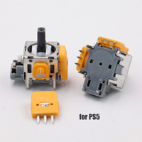 GINFULL Joystick analogique 3D à effet Hall pour manette PS4 PS5 Xbox Series S X 120GF/1.2N NOUVEAU Amélioré V4.0 V3.0