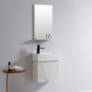 K227 Semplice appeso bagno di stoccaggio piccola parete mobile <span class=keywords><strong>con</strong></span> <span class=keywords><strong>specchio</strong></span> - Product Image 1