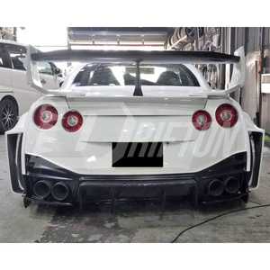 กันชนหน้าทรง LB V3 แบบ FRP Wide Body สำหรับ GTR R35 - Product Image 5