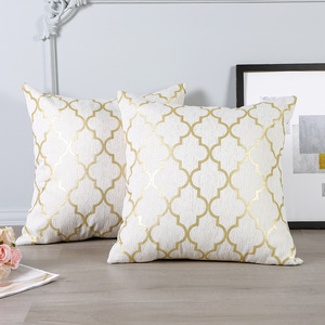 Innermor Home Decor Luxury <strong>Mustard</strong> Yellow Floral Woven Jacquard Heated Square Sofa Seat Pillows Removable Washable <strong>Cushion</strong> <strong>Cover</strong> - Product Image 4