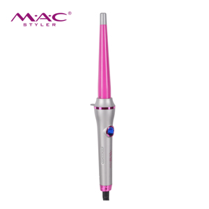 <span class=keywords><strong>Rizador</strong></span> de Pelo <span class=keywords><strong>Cónico</strong></span> MAC Styler Rosa Brillante con Barril Recubierto de Queratina, Calor Ajustable, Ondas Voluminosas Románticas, Plancha de Pelo para el Hogar - Product Image 2