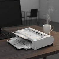 Scanner de documents, factures et cartes en plastique A3 couleur USB haute vitesse avec alimentation automatique recto-verso pour DR-M1060 – En stock