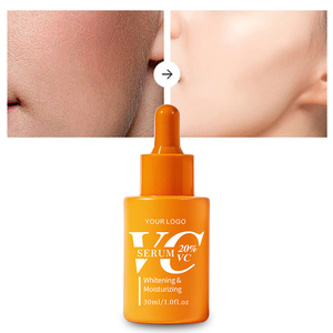 Sérum hydratant et éclaircissant à la vitamine C, au thé vert biologique naturel, en marque propre OEM, pour le visage et le corps - Product Image 1
