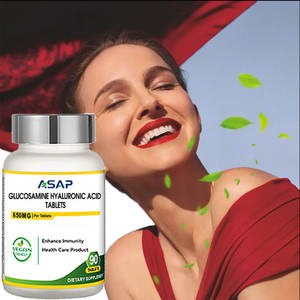 Suplemento Nutricional de Alta Calidad ASAP OEM, Tabletas de Glucosamina y Ácido Hialurónico - Product Image 2