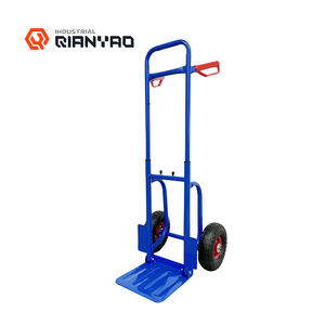 Draagbare 2-wielige Zware Opvouwbare Metalen Handtruckwagen-Multifunctionele Stalen Zakwagen Oem Opvouwbaar Platform Winkelen - Product Image 2