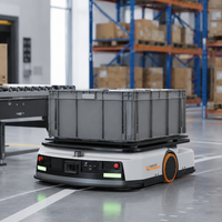 Robot mobile autonome AGV de 1000 kg de charge utile pour usine de fabrication et entrepôt avec évitement d'obstacles