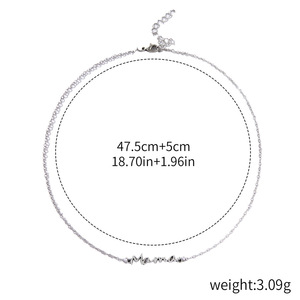 Collar con colgante de letra para mamá, joyería de moda de aleación de zinc, regalo para el día de la madre, aniversario - Product Image 4