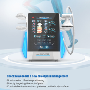 Máquina Profesional de Terapia de Ondas de Choque No Invasiva para el Alivio del Dolor de Talón y Tratamiento de la Disfunción Eréctil, Dispositivo Médico Clase III para Uso Clínico - Product Image 4