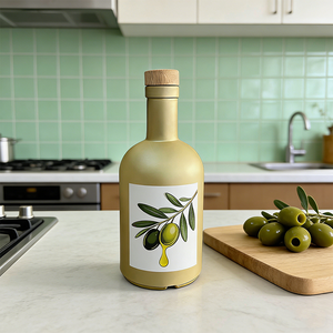 Botellas de Vidrio Personalizadas <span class=keywords><strong>con</strong></span> Pulverizador en Color <span class=keywords><strong>Blanco</strong></span>, <span class=keywords><strong>Azul</strong></span> y Negro de 500ml y 750ml para <span class=keywords><strong>Tequila</strong></span>, Whisky, Ginebra, Ron, Brandy, Vodka, Licores y Aceite de Oliva <span class=keywords><strong>con</strong></span> Tapón de Corcho - Product Image 3