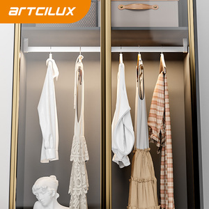 Artcilux 12V cảm biến chuyển động treo thanh đường sắt tủ quần áo ánh sáng Tủ ánh sáng nhôm hồ sơ tủ quần áo dẫn ánh sáng - Product Image 6