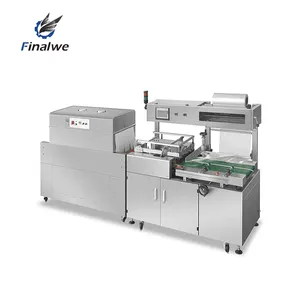 Finalwe New Design Two Sides Shrink Pleat Wrapping Machine Steam Heat Tunnel Pet Pof Film