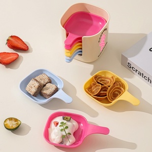Ensemble de plats multifonctionnels pour trempettes, mini-assiettes, plats à vinaigre pour barbecue, plats à assaisonnements secs pour la maison, fournitures de cuisine et de restaurant - Product Image 5