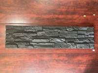Panneau de carrelage en pierre artificielle PU léger et imperméable pour la décoration murale des hôtels et villas, design intérieur