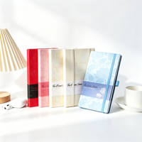 Organiseur de journal en cuir B5, reliure thermique, couture, bande élastique de haute qualité, boucle pour stylo, cadeau de voyage, bureau, étudiant