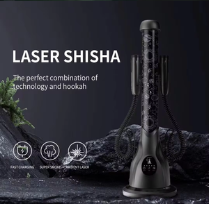 Nouvelle Chicha Électronique LED Rechargeable de Grande Taille pour Boîte de Nuit, Compatible EShesha Arakil Puffco Ookas, avec Arômes - Product Image 4
