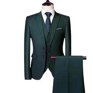 Nuevo <span class=keywords><strong>Traje</strong></span> de Boda de 3 Piezas lb 2026, Conjunto de Oficina Elegante de Color Sólido, Blazer, Pantalones y <span class=keywords><strong>Chaleco</strong></span>, Tallas Grandes y Plus Size Disponibles - Product Image 1