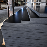 Contrachapado de Álamo F17 de 17 mm con Revestimiento de Película, 610x1220 mm, Lámina para Encofrado de Hormigón Exterior para Proyectos de Construcción en Australia