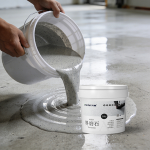 <span class=keywords><strong>Pintura</strong></span> Epóxica Autonivelante Ecológica para Pisos, Revestimiento Líquido de <span class=keywords><strong>Color</strong></span> para Superficies de Cemento, <span class=keywords><strong>Pintura</strong></span> Epóxica con Efecto Mármol para Terrazo - Product Image 1