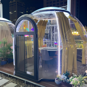 Cámaras Domo Prefabricadas de Policarbonato Impermeable con Estructura de Aluminio - Diseño Moderno para Espacios Dinámicos, Carpa Domo Geodésica - Product Image 4