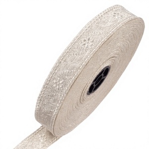 Tresses Maçonniques Personnalisées de Haute Qualité, Dentelle Marine Française avec Décoration de Paillettes, Motif Rayé, Largeur 20MM, Fabricant Direct - Product Image 1