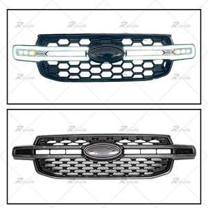 Grille avant ABS LED pour Ranger T9 2022-2026 Kit de pare-chocs de voiture Feux de jour Grille <span class=keywords><strong>Accessoires</strong></span> - Product Image 3