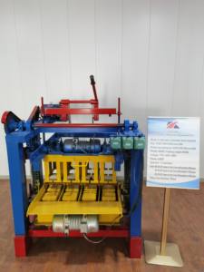 4-35 блок делая машину. Изготовление восьмиобразного посадочного кирпича. Изготовление Машины brique de ciment. - Product Image 4