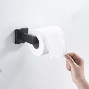Juego <span class=keywords><strong>de</strong></span> toallero <span class=keywords><strong>de</strong></span> acero inoxidable negro mate individual moderno con calentador hogar Hotel <span class=keywords><strong>baño</strong></span> estante individual toallero - Product Image 6
