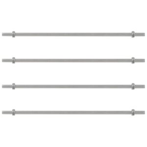 <span class=keywords><strong>4</strong></span> cái đầy đủ Threaded rods với <span class=keywords><strong>8</strong></span> Hex Nuts 304 thép không gỉ tay trái Bolt và NUT Kit (M8x300 mét) - Product Image 5