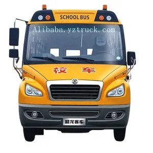 צהוב צבעים לסטודנטים אוטובוס Dongfeng מפעל 24-40seat יוקרה דיזל מיני אוטובוס