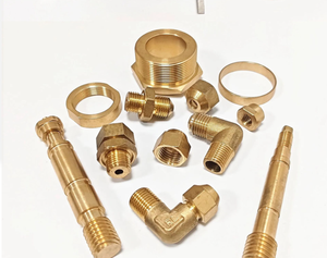 Componenti in Rame su Misura Lavorati con Macchina CNC per la Lavorazione di Manicotti in Ottone e Parti Filettate Basate su <span class=keywords><strong>Disegni</strong></span> o Campioni. - Product Image 3