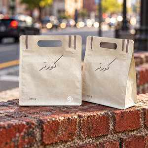 Custom Logo Coffee <b>Bags</b> Eight Side Seal Resealable Pouches with Valve for <b>Roasted</b> Coffee Beans Nuts Tea 100g 150g 250g 500g FDA - Product Image 5