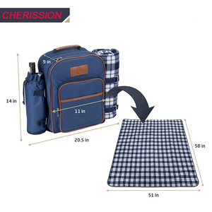 Cách Nhiệt Dã Ngoại Ba Lô Cho <span class=keywords><strong>2</strong></span> Người | Cooler Ngăn | Nâng Cấp Dã Ngoại Thiết Lập - Product Image 5